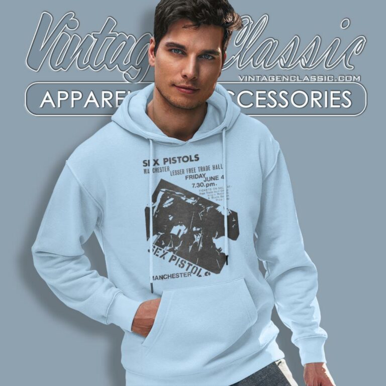 Sex Pistols Manchester Flyer Hoodie Sex Pistols Manchester Flyer Hoodie