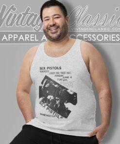 Sex Pistols Manchester Flyer Tank Top Racerback
