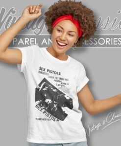 Sex Pistols Manchester Flyer Women T Shirt