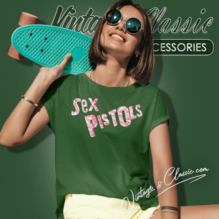 Sex Pistols Multi Logo Women T Shirt Sex Pistols Multi Logo Women T Shirt