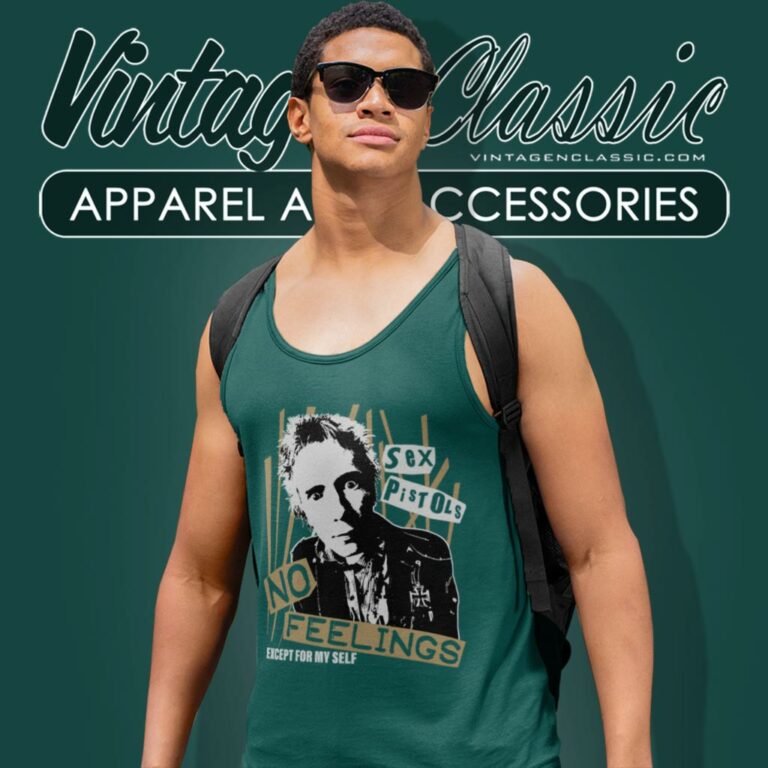 Sex Pistols No Feelings Tank Top Racerback Sex Pistols No Feelings Tank Top Racerback