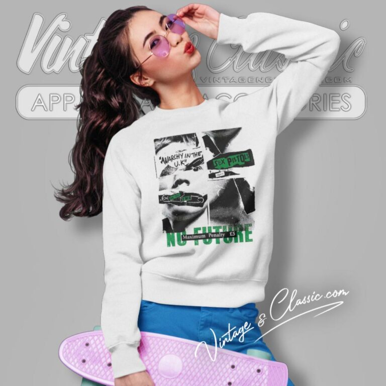 Sex Pistols No Future Song Sweatshirt Sex Pistols No Future Song Sweatshirt