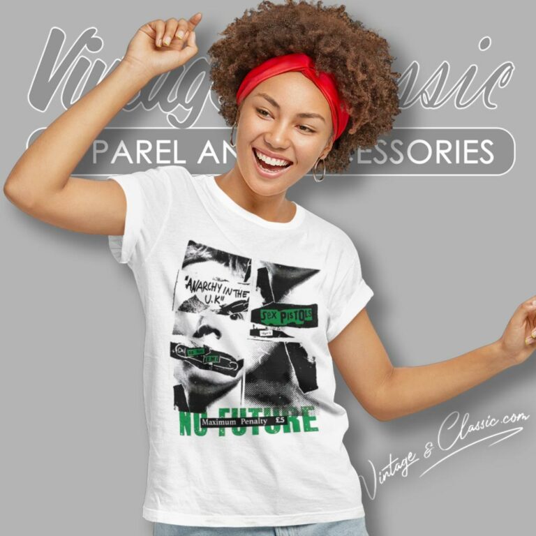 Sex Pistols No Future Song Women T Shirt Sex Pistols No Future Song Women T Shirt