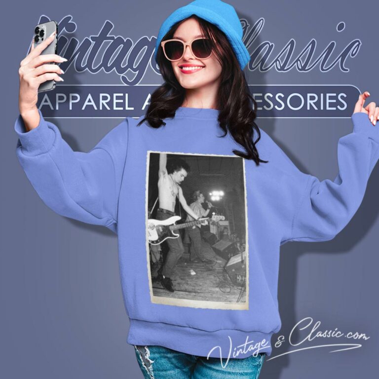 Sex Pistols On Stage Sweatshirt Sex Pistols On Stage Sweatshirt
