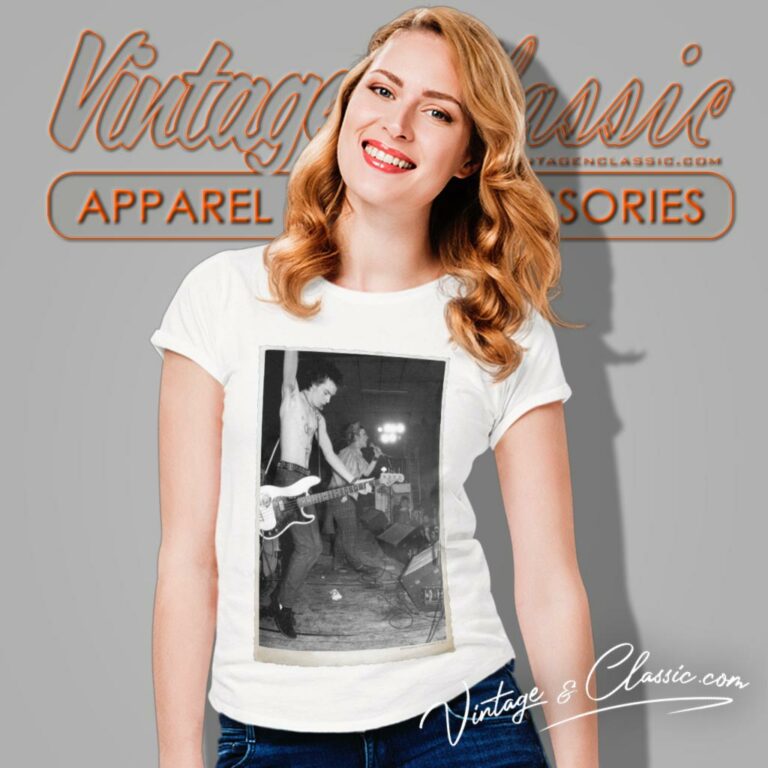 Sex Pistols On Stage Women T Shirt Sex Pistols On Stage Women T Shirt