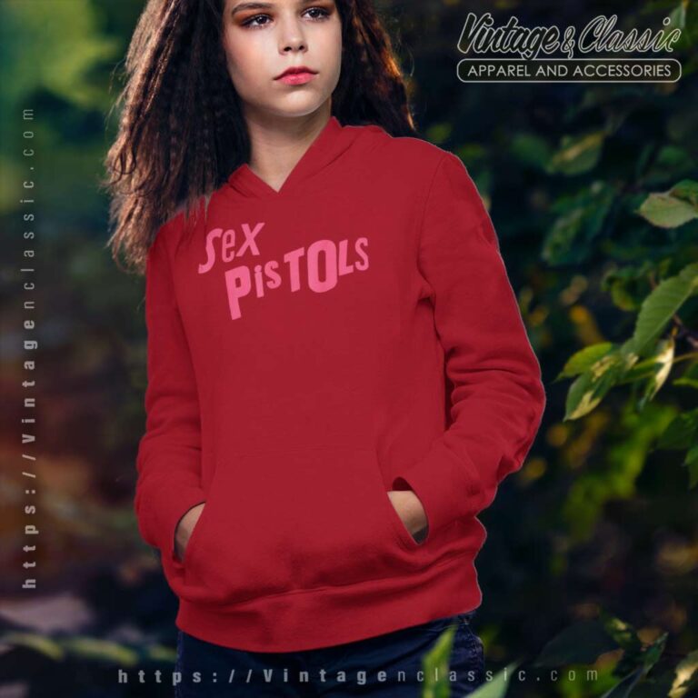 Sex Pistols Pink Logo Hoodie Sex Pistols Pink Logo Hoodie