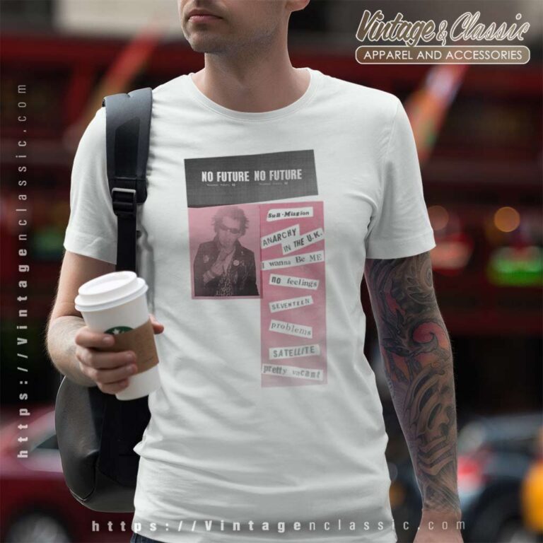 Sex Pistols Pink No Future Premium T Shirt Sex Pistols Pink No Future Premium T Shirt