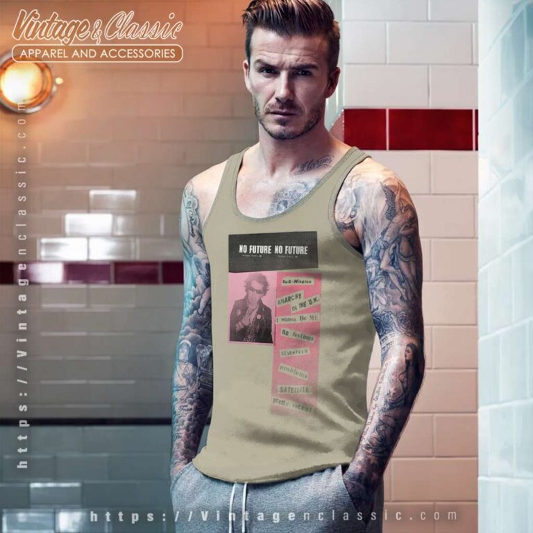 Sex Pistols Pink No Future Premium Tank Top Racerback Sex Pistols Pink No Future Premium Tank Top Racerback
