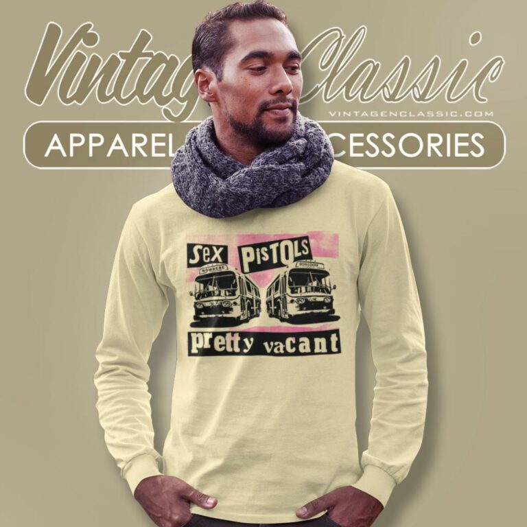 Sex Pistols Pretty Vacant Long Sleeve Tee Sex Pistols Pretty Vacant Long Sleeve Tee