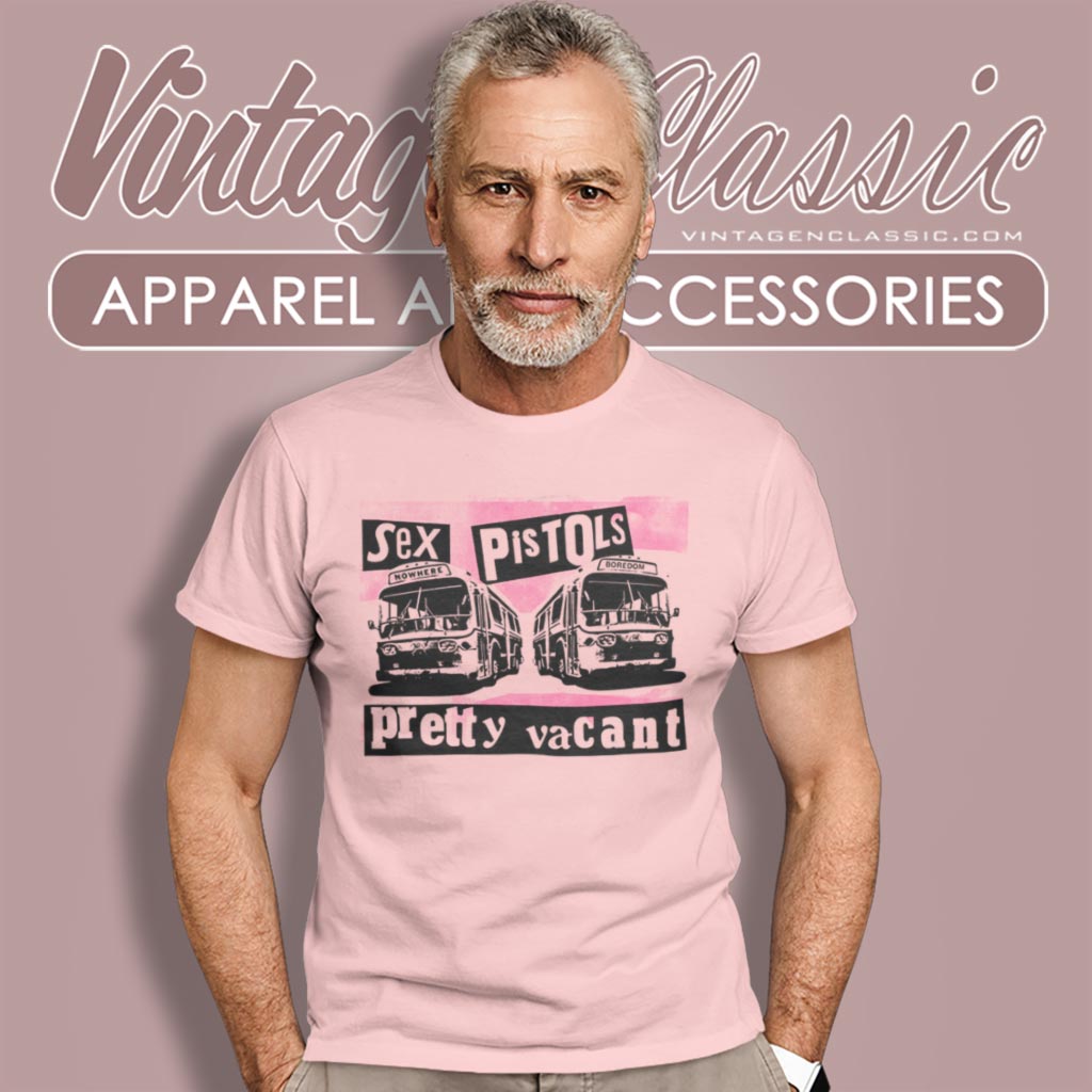 Maglietta Donna Sex Pistols 'Pretty Vacant', Nera, Attillata, Amplified