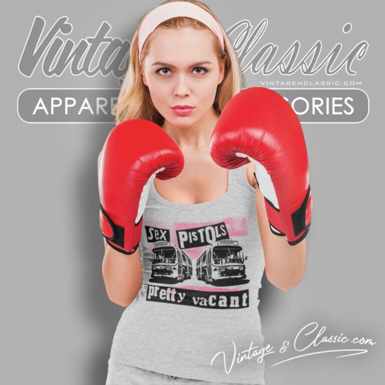 Sex Pistols Pretty Vacant Tank Top Racerback Sex Pistols Pretty Vacant Tank Top Racerback