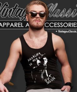 Sex Pistols Shirt Anarchy In The Uk Out Soon Tank Top Racerback