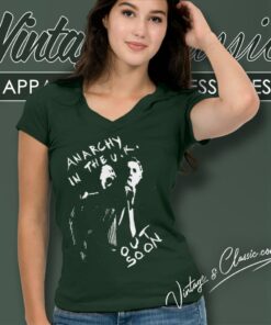 Sex Pistols Shirt Anarchy In The Uk Out Soon V Neck TShirt