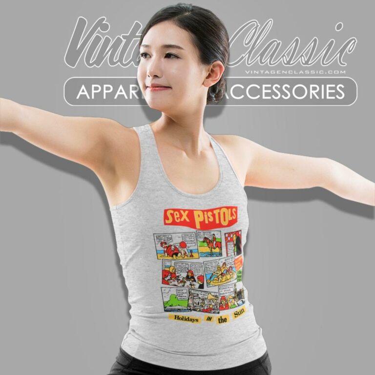 Sex Pistols Shirt Holidays In The Sun Tank Top Racerback Sex Pistols Shirt Holidays In The Sun Tank Top Racerback