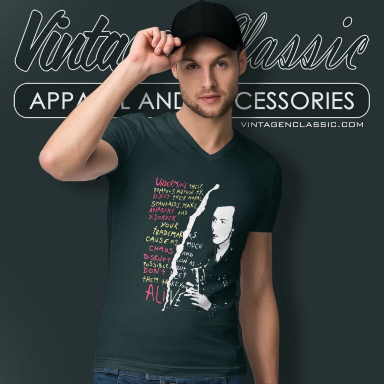 Sex Pistols Sid Vicious 1988 V Neck TShirt Sex Pistols Sid Vicious 1988 V Neck TShirt