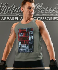 Sex Pistols Sid Vicious Dead Tank Top Racerback 1