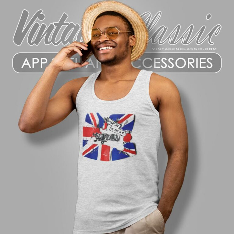 Sex Pistols Uk Tour Tank Top Racerback Sex Pistols Uk Tour Tank Top Racerback