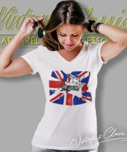 Sex Pistols Uk Tour V Neck TShirt