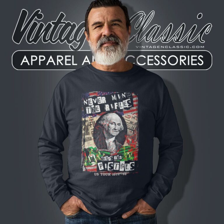 Sex Pistols Us Tour 77 78 Long Sleeve Tee 1 Sex Pistols Us Tour 77 78 Long Sleeve Tee 1