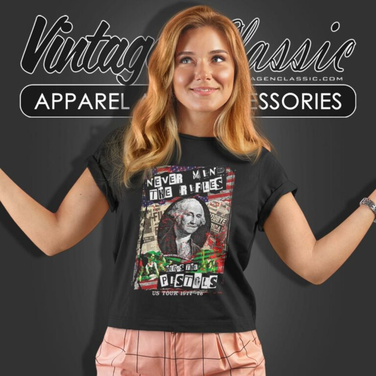 Sex Pistols Us Tour 77 78 Women T Shirt 1 Sex Pistols Us Tour 77 78 Women T Shirt 1