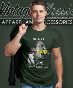 Sex Pistols Whilst Stocks Exist T Shirt