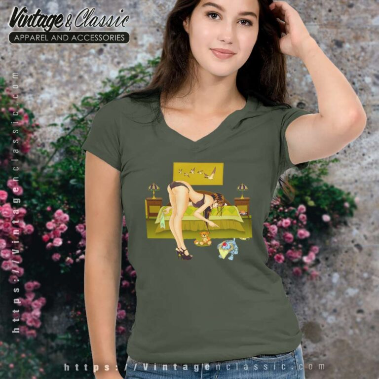 Sexy Girl Beyonce Renaissance World Tour 2023 Classic V Neck TShirt Sexy Girl Beyonce Renaissance World Tour 2023 Classic V Neck TShirt