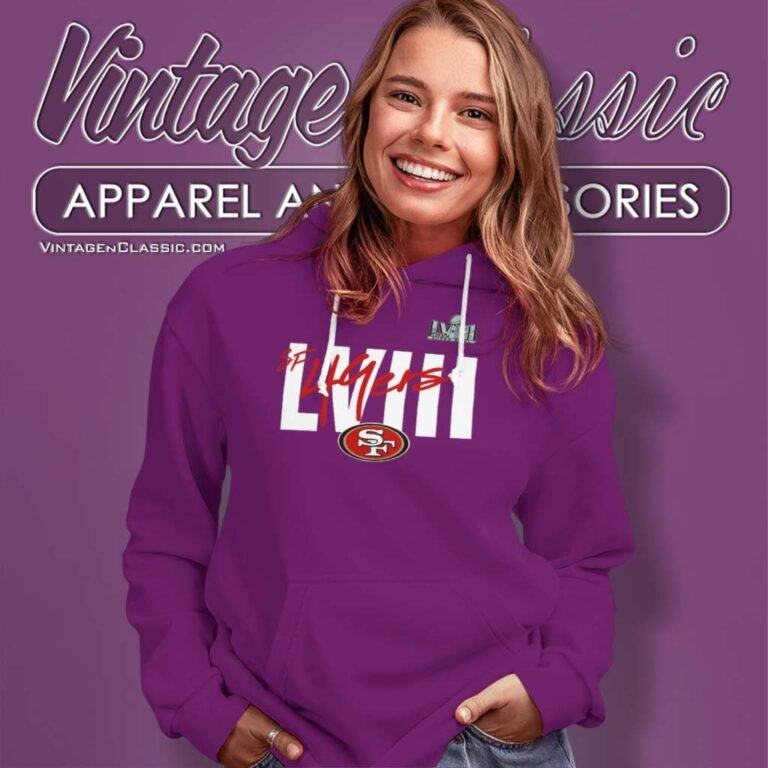 Sf 49ers Nfl Super Bowl Lviii Hoodie Sf 49ers Nfl Super Bowl Lviii Hoodie