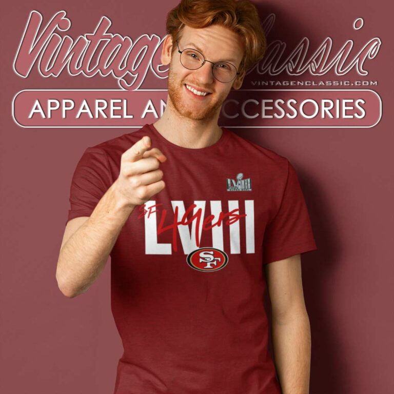 Sf 49ers Nfl Super Bowl Lviii T Shirt Sf 49ers Nfl Super Bowl Lviii T Shirt