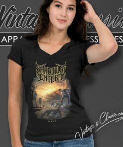 Shadow Of Intent Elegy V Neck TShirt