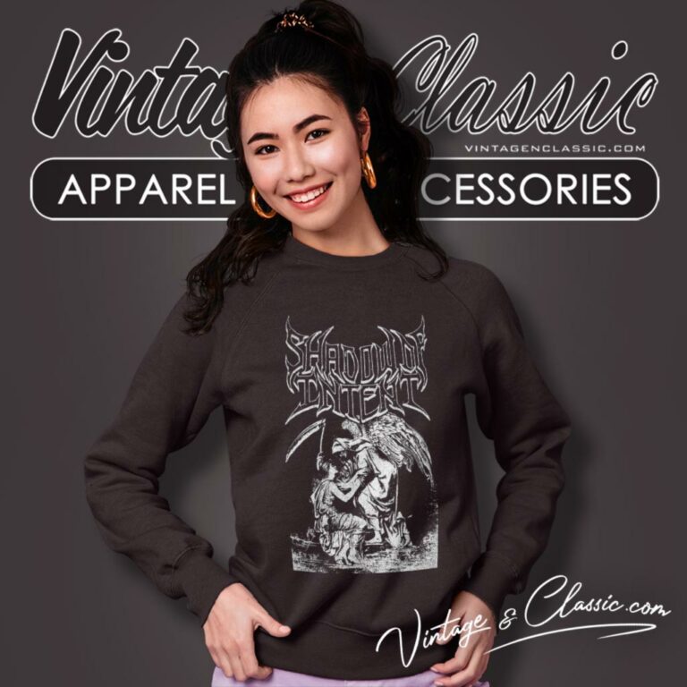 Shadow Of Intent Shirt Angel Scythe Sweatshirt Shadow Of Intent Shirt Angel Scythe Sweatshirt