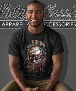 Shadow Of Intent Shirt Barbed Skull T Shirt