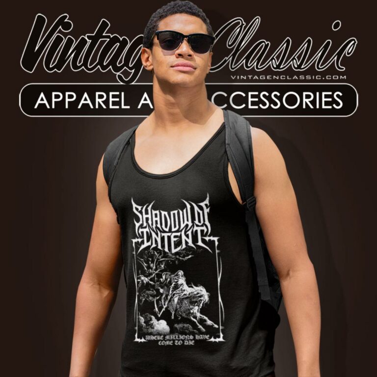 Shadow Of Intent Shirt Come To Die Tank Top Racerback Shadow Of Intent Shirt Come To Die Tank Top Racerback