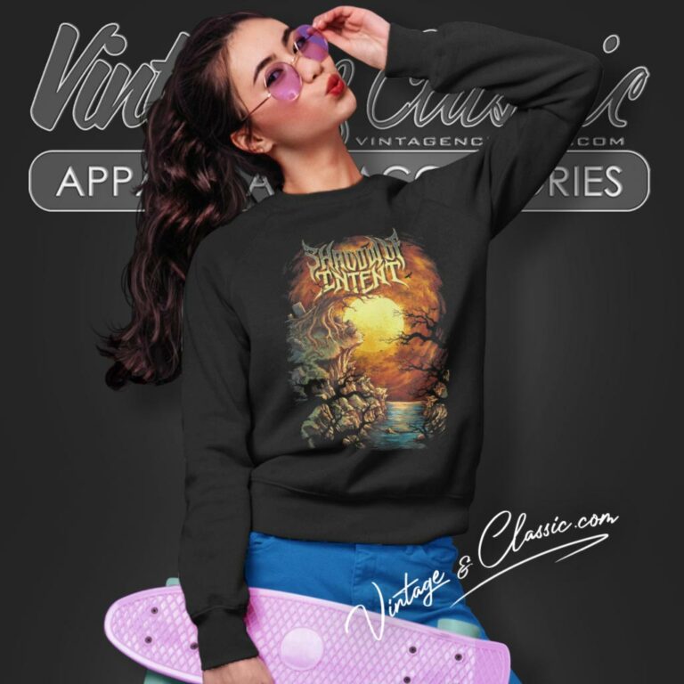 Shadow Of Intent Shirt Dark Landscape Sweatshirt Shadow Of Intent Shirt Dark Landscape Sweatshirt