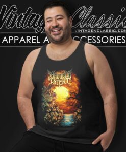 Shadow Of Intent Shirt Dark Landscape Tank Top Racerback
