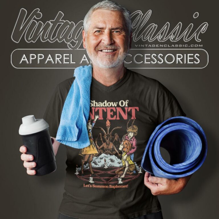 Shadow Of Intent Shirt Lets Summon Baphomet V Neck TShirt Shadow Of Intent Shirt Lets Summon Baphomet V Neck TShirt