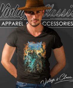 Shadow Of Intent Shirt Shadow Robot V Neck TShirt