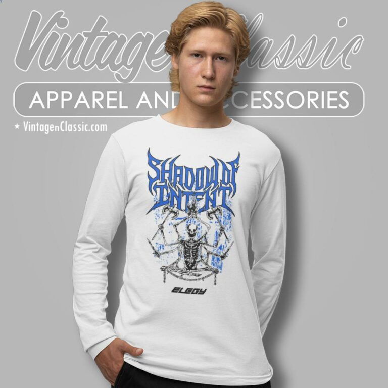 Shadow Of Intent Shirt Shadow Skull Long Sleeve Tee Shadow Of Intent Shirt Shadow Skull Long Sleeve Tee