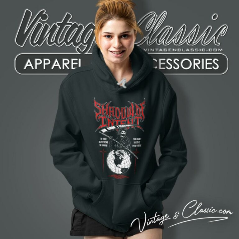 Shadow Of Intent Shirt World Reaper Hoodie Shadow Of Intent Shirt World Reaper Hoodie