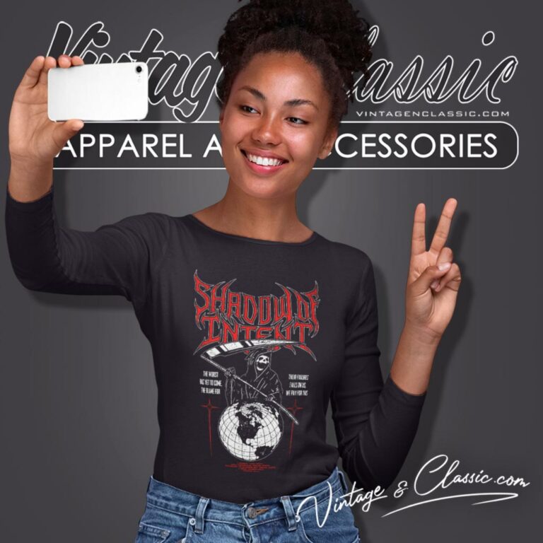 Shadow Of Intent Shirt World Reaper Long Sleeve Tee Shadow Of Intent Shirt World Reaper Long Sleeve Tee