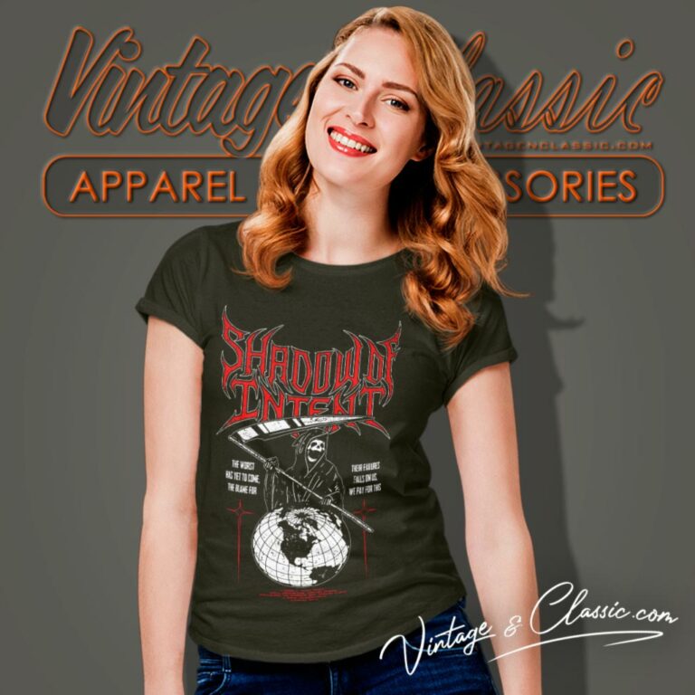 Shadow Of Intent Shirt World Reaper Women T Shirt Shadow Of Intent Shirt World Reaper Women T Shirt