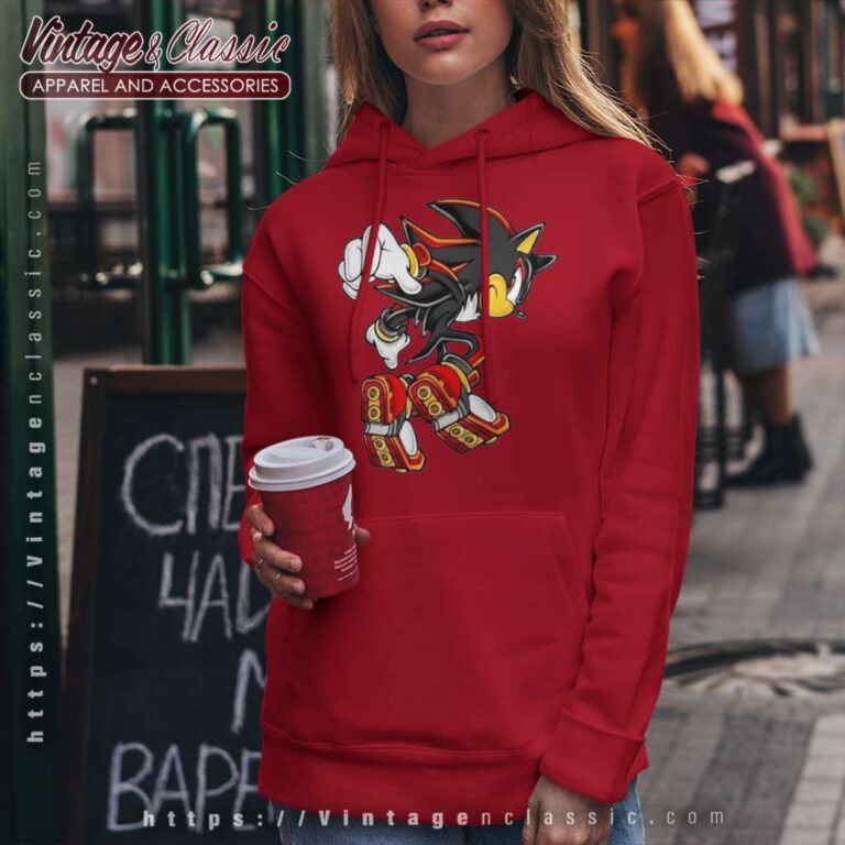 Shadow The Hedgehog Hoodie Shadow The Hedgehog Hoodie