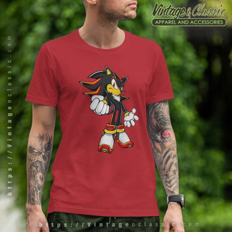 Shadow The Hedgehog Sonic T Shirt Shadow The Hedgehog Sonic T Shirt