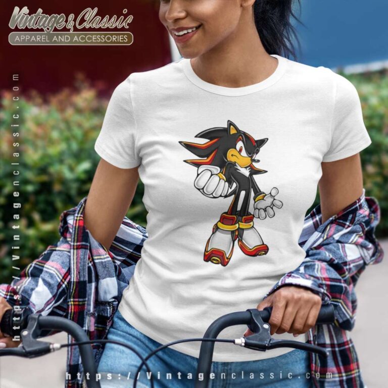 Shadow The Hedgehog Sonic Women TShirt Shadow The Hedgehog Sonic Women TShirt