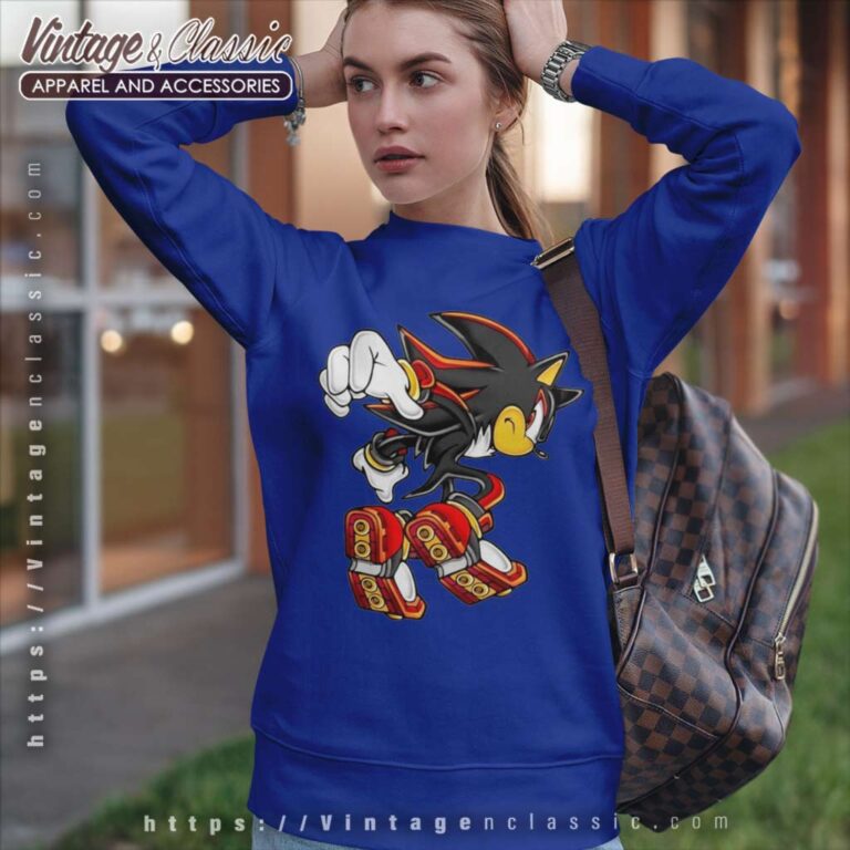 Shadow The Hedgehog Sweatshirt Shadow The Hedgehog Sweatshirt