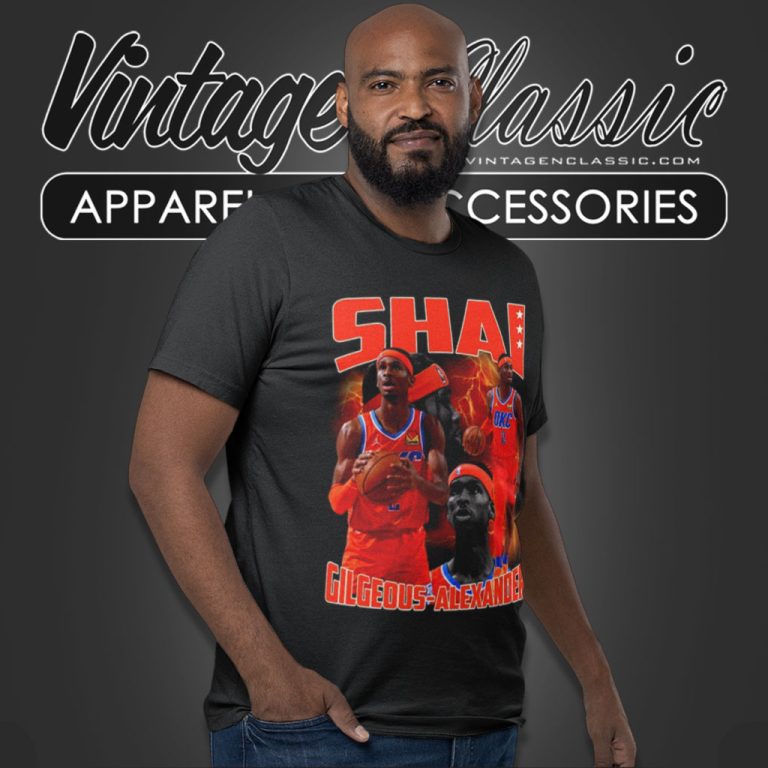 Shai Gilgeous Alexander Graphic Tee Design T Shirt Shai Gilgeous Alexander Graphic Tee Design T Shirt