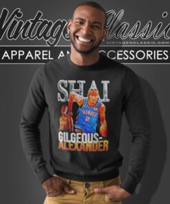 Shai Gilgeous Alexander Oklahoma City Thunder Sweatshirt
