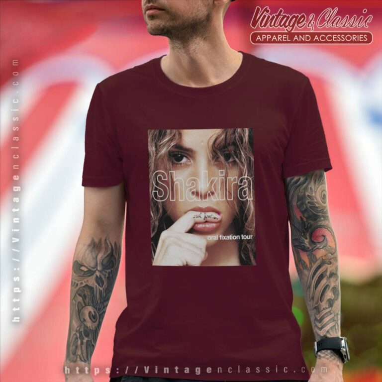 Shakira Oral Fixation Tour T Shirt Shakira Oral Fixation Tour T Shirt