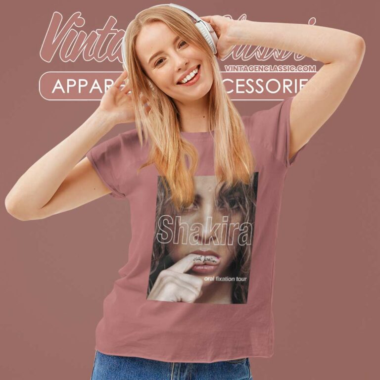 Shakira Oral Fixation Tour Women TShirt Shakira Oral Fixation Tour Women TShirt
