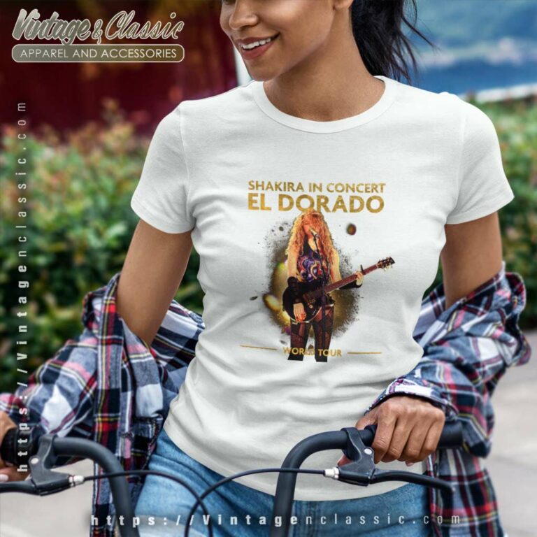 Shakira Shirt El Dorado World Tour Women TShirt Shakira Shirt El Dorado World Tour Women TShirt