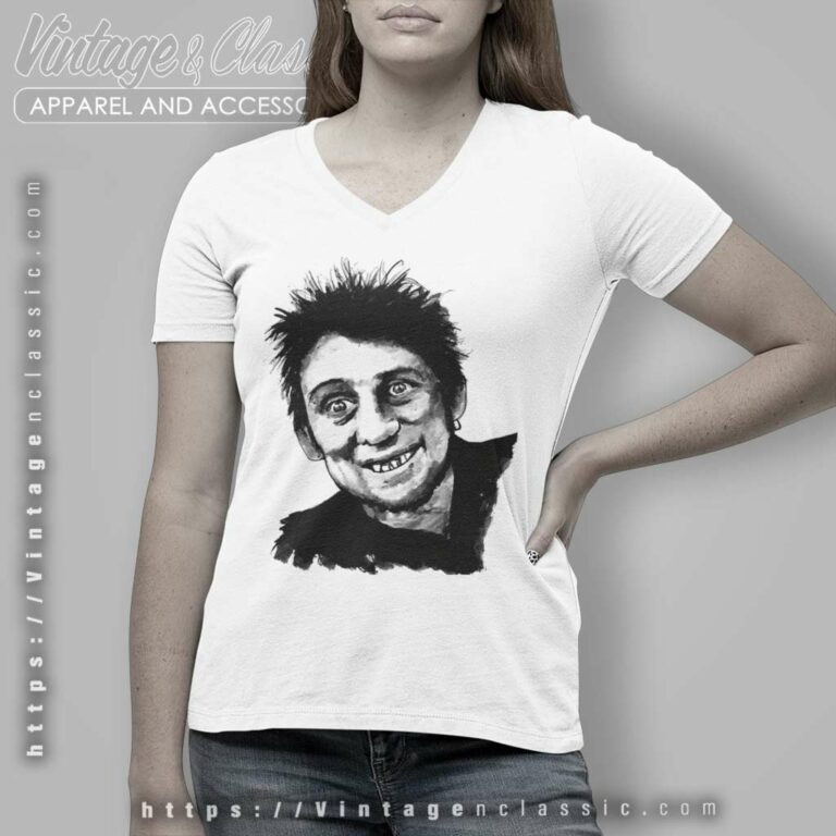 Shane Macgowan Irish Music V Neck TShirt Shane Macgowan Irish Music V Neck TShirt